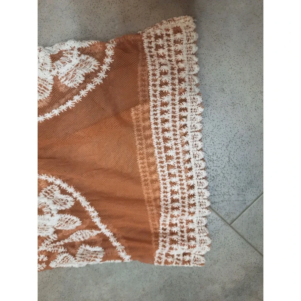 Ana & Rose Sheer Kimono Cover Up Womens Size Small Boho Fairy Bohemian Festival - Picture 10 of 11